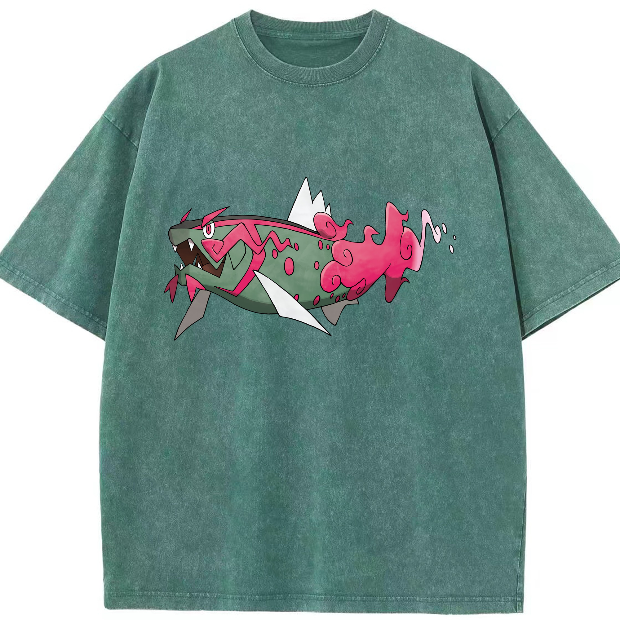 （画像用） ポケットモンスター Pokémon 綿100% ヴィンテージ風 半袖Tシャツ（フロントプリント）